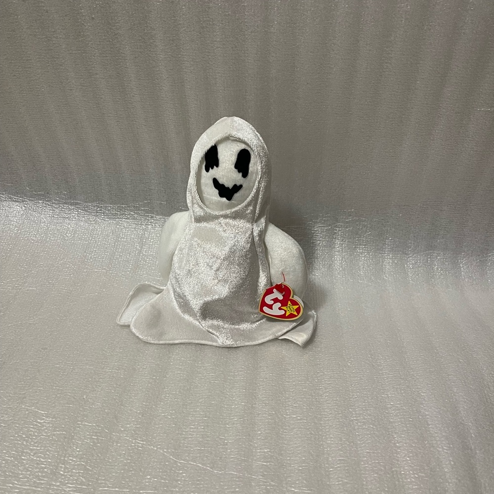 Ty “Sheets” the Ghost White Plush Toy Beanie Baby 👻